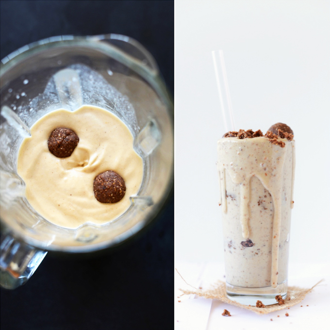 No-Bake Cookie Dough Bites in our Cookie Dough Blizzard recipe