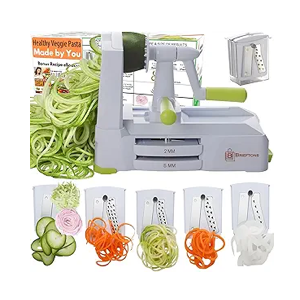 Our favorite spiralizer with various attachments for making zucchini noodles and more